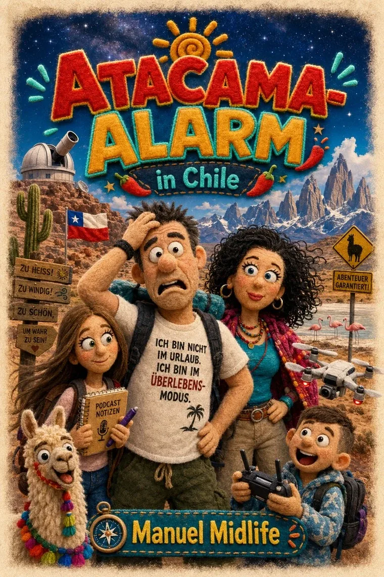 Buchcover: Atacama-Alarm in Chile