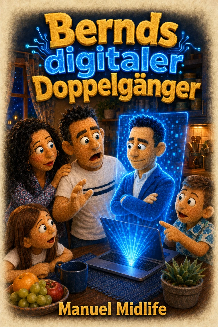 Buchcover: Bernds digitaler Doppelgänger