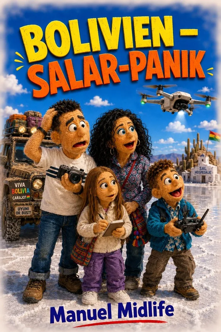 Buchcover: Bolivien-Salzspiegel-Panik