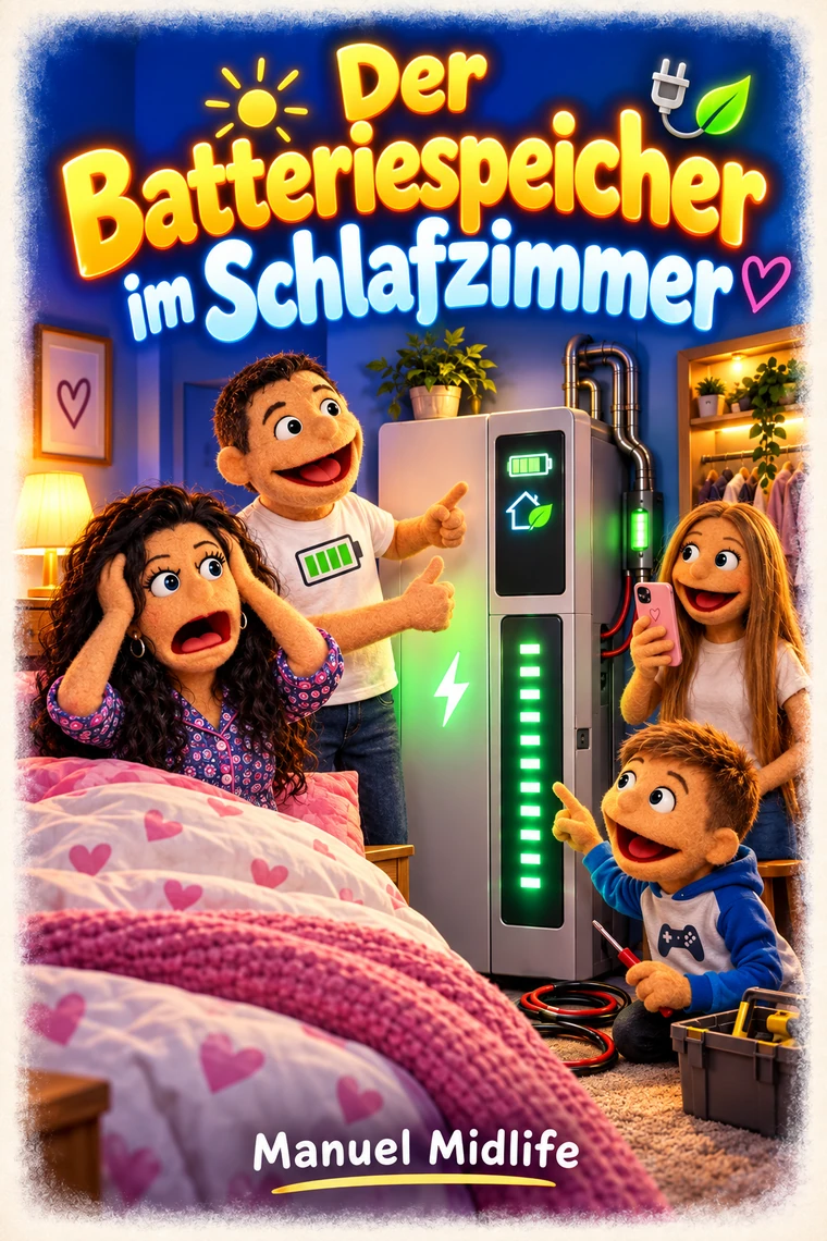 Buchcover: Der Batteriespeicher im Schlafzimmer