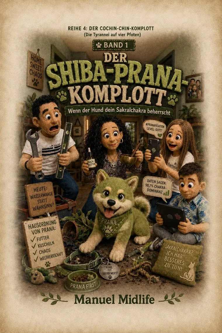 Buchcover: Der Shiba-Prana-Komplott