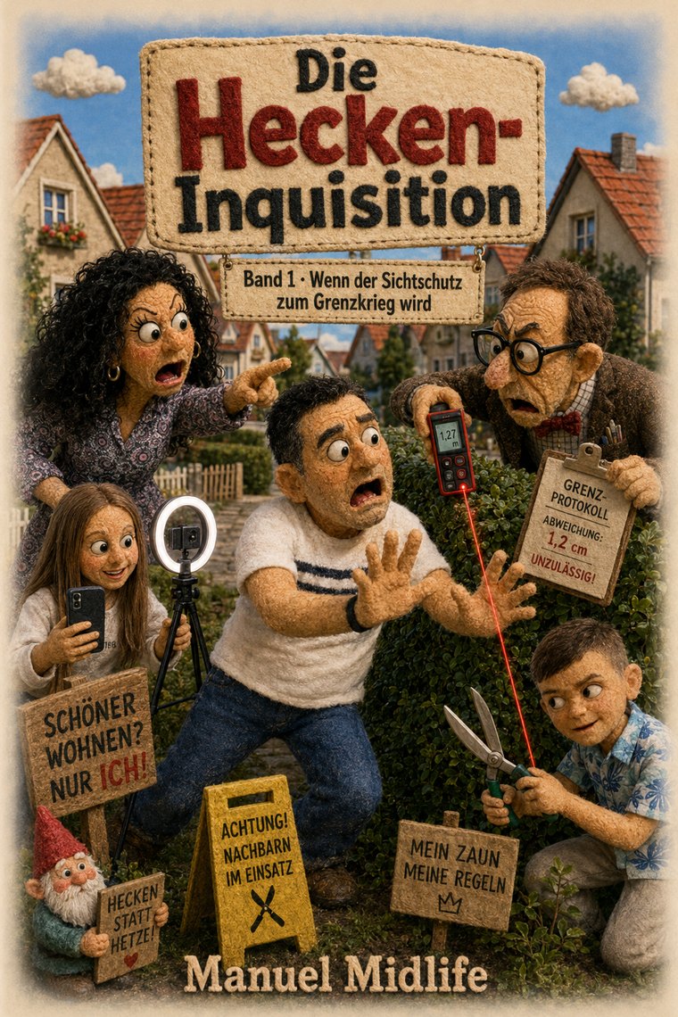 Buchcover: Die Hecken-Inquisition