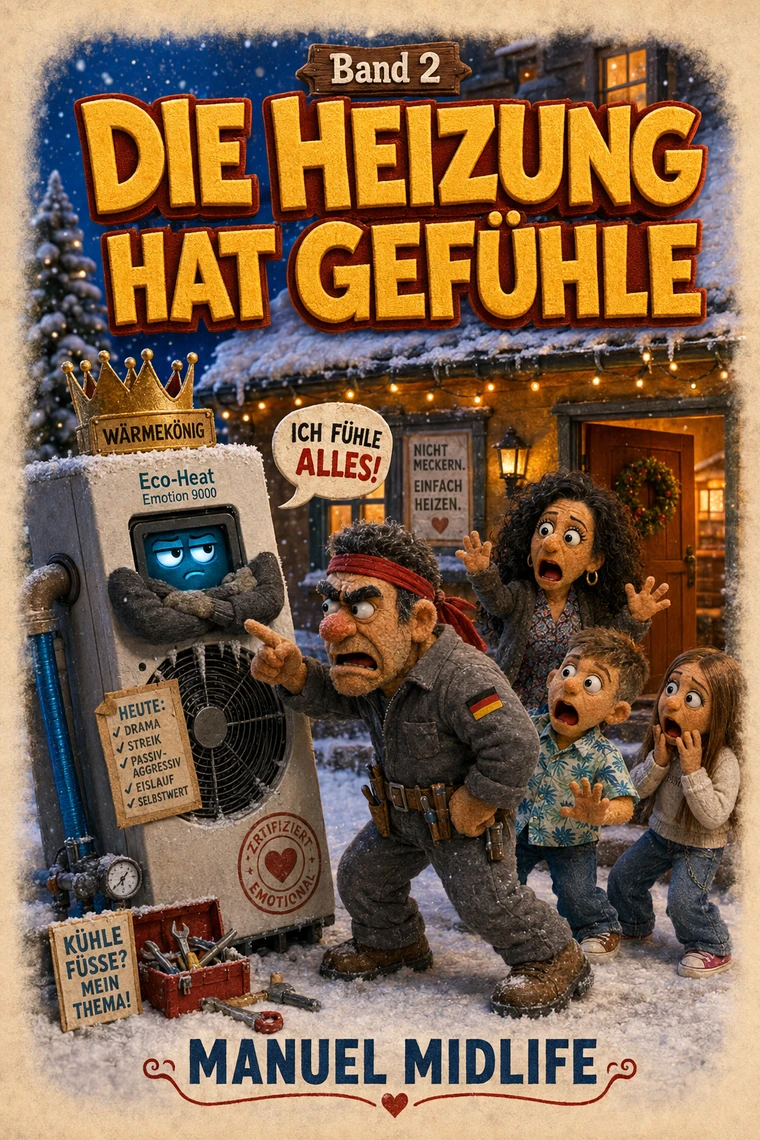 Buchcover: Die Heizung hat Gefühle