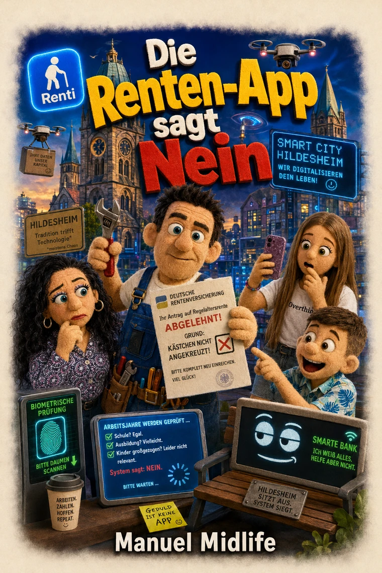 Buchcover: Die Renten-App sagt Nein