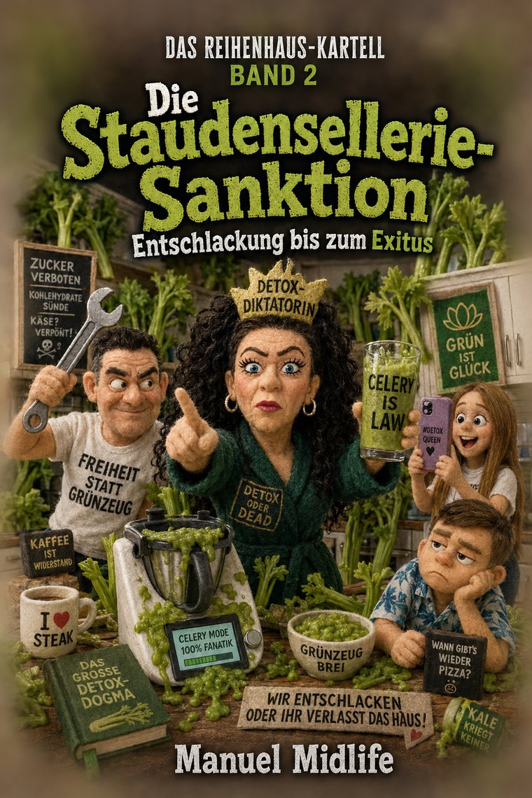 Buchcover: Die Staudensellerie-Sanktion
