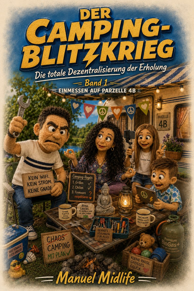 Buchcover: Der Camping-Blitzkrieg