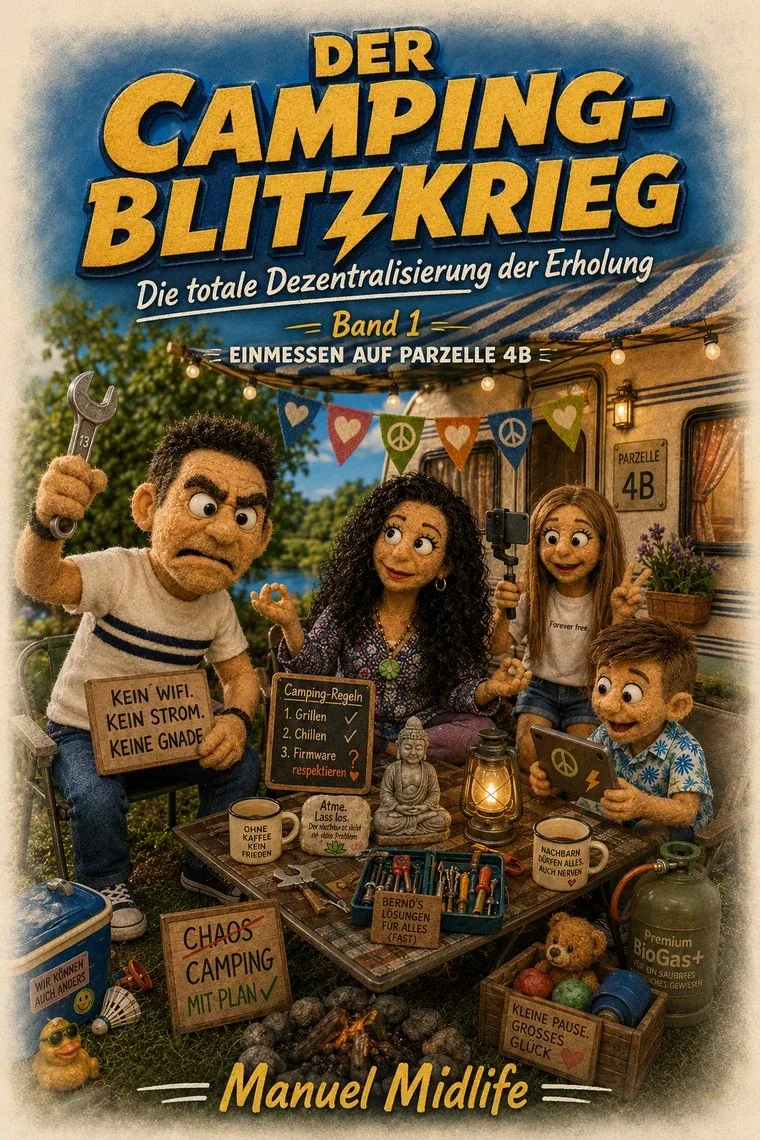 Buchcover: Einmessen auf Parzelle 4b