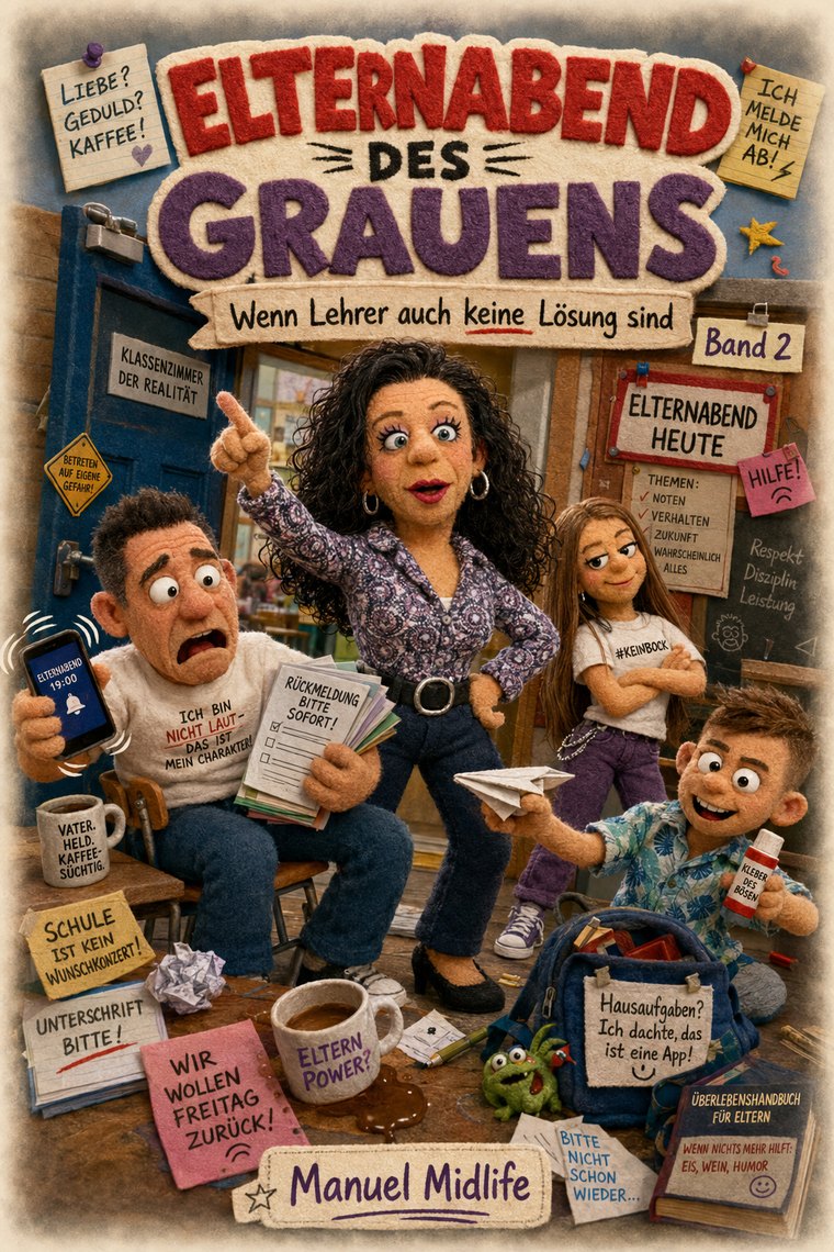 Buchcover: Elternabend des Grauens