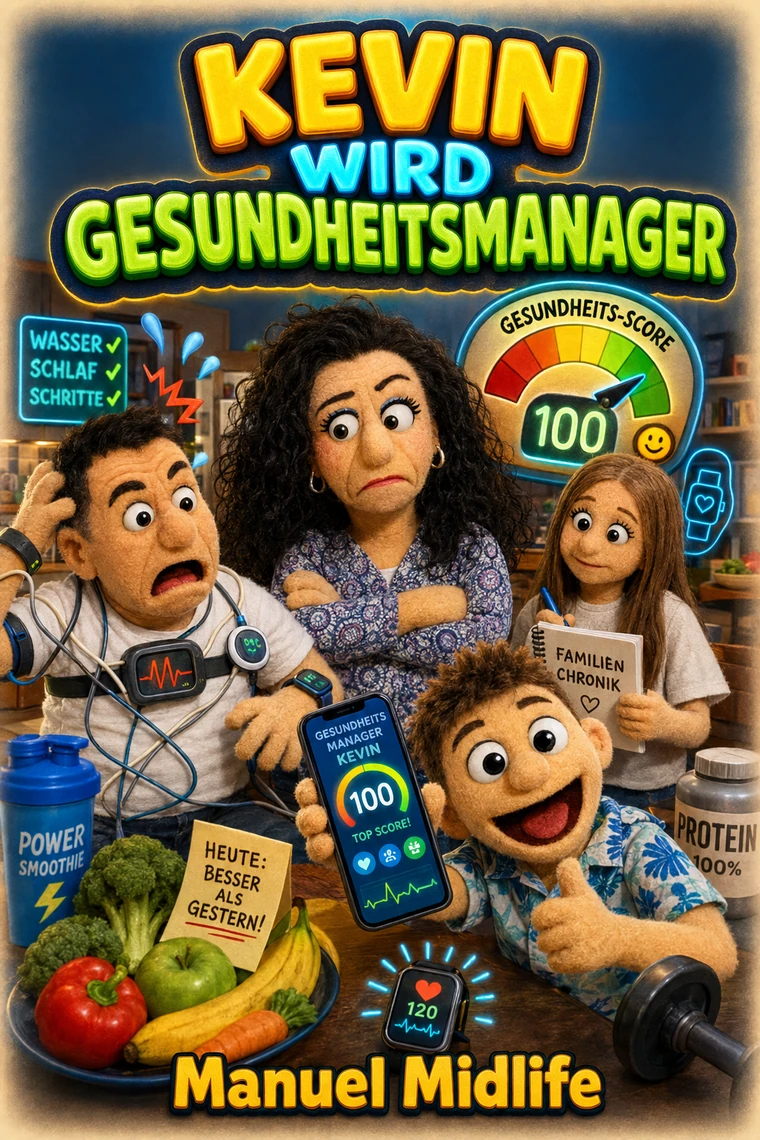 Buchcover: Kevin wird Gesundheitsmanager