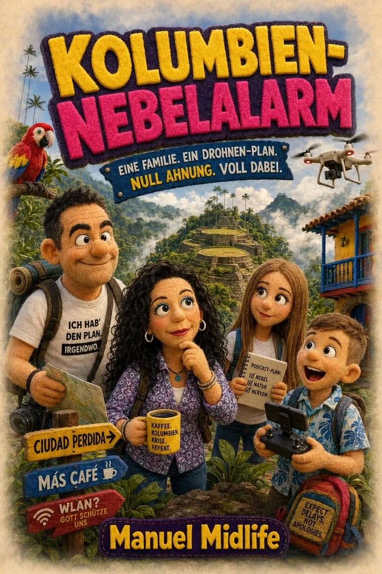 Buchcover: Kolumbien-Nebelalarm