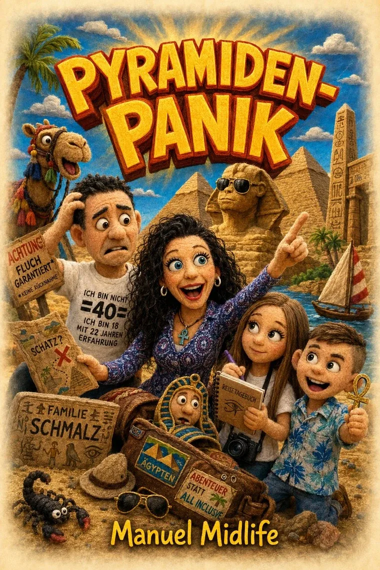 Buchcover: Pyramiden-Panik