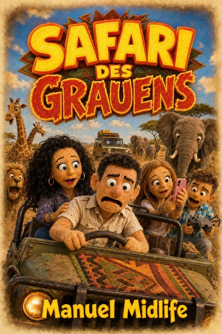 Buchcover: Safari des Grauens