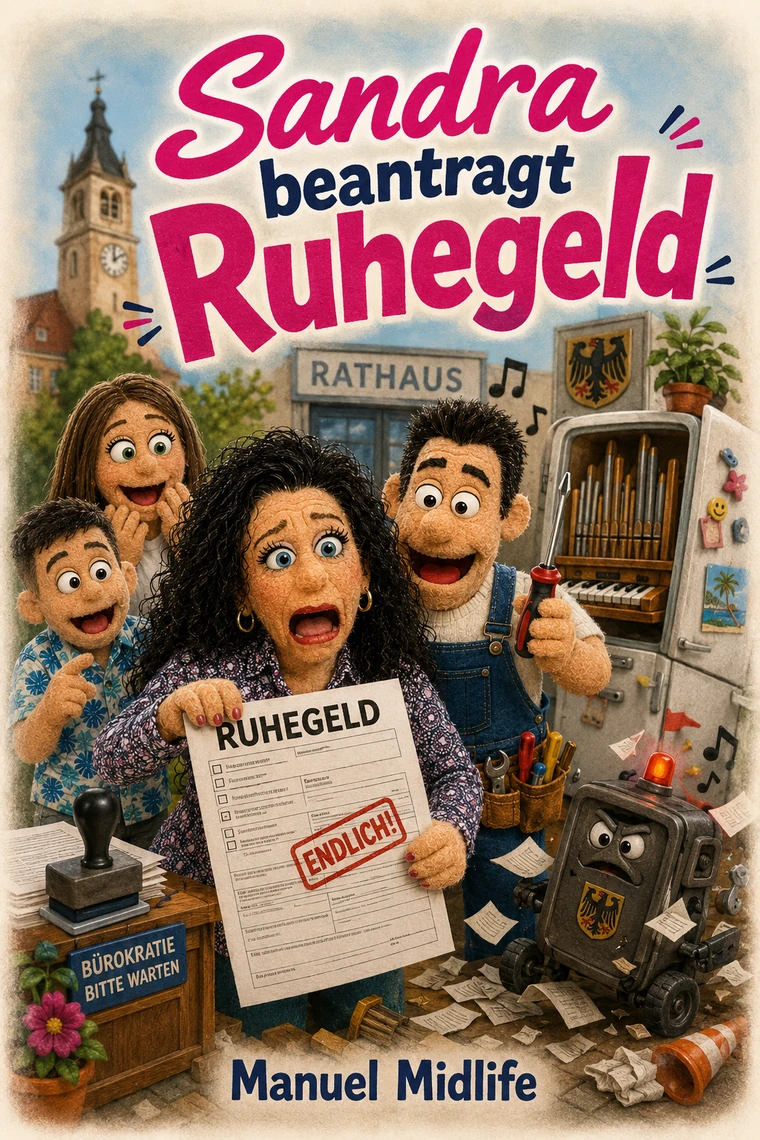 Buchcover: Sandra beantragt Ruhegeld