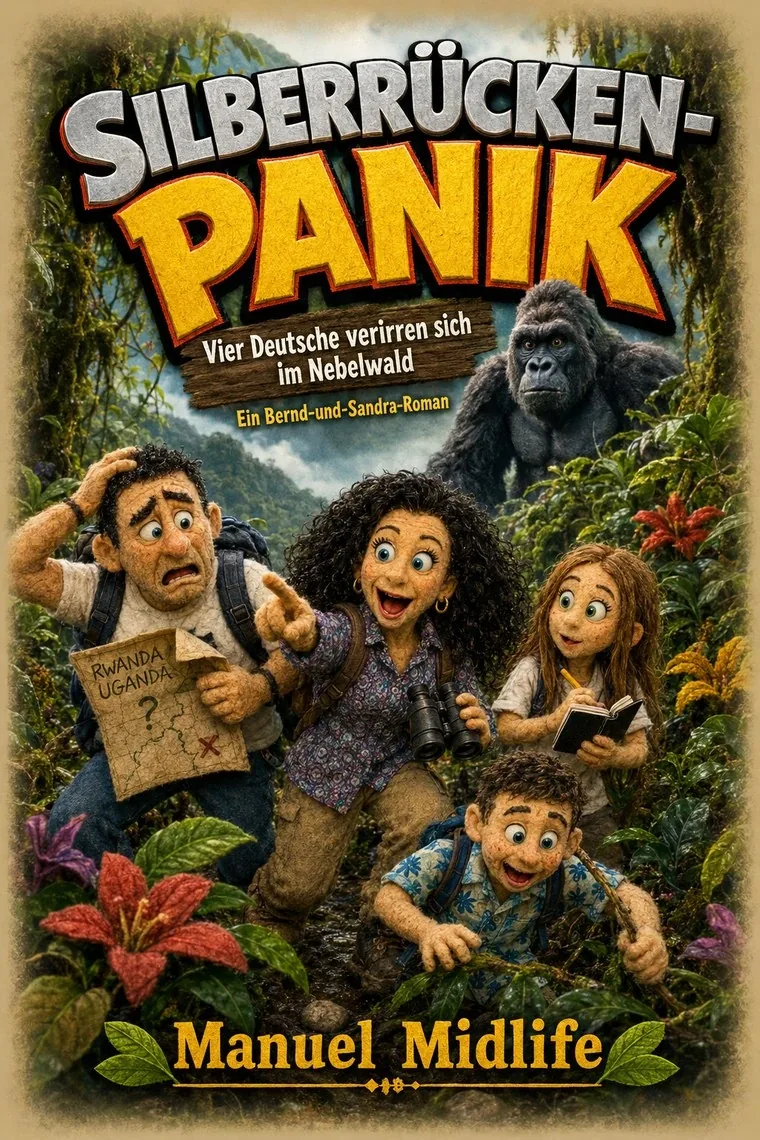Buchcover: Silberrücken-Panik