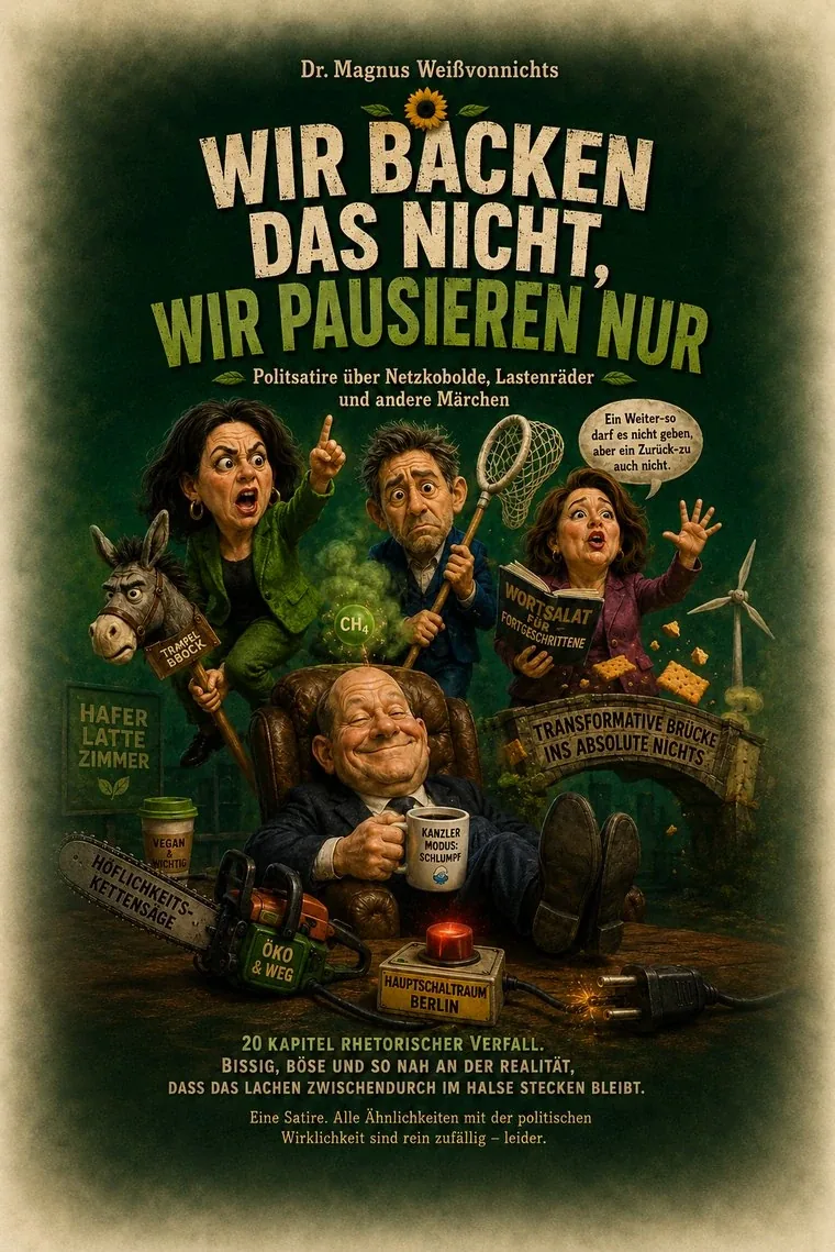 Buchcover: Wir backen das nicht, wir pausieren nur