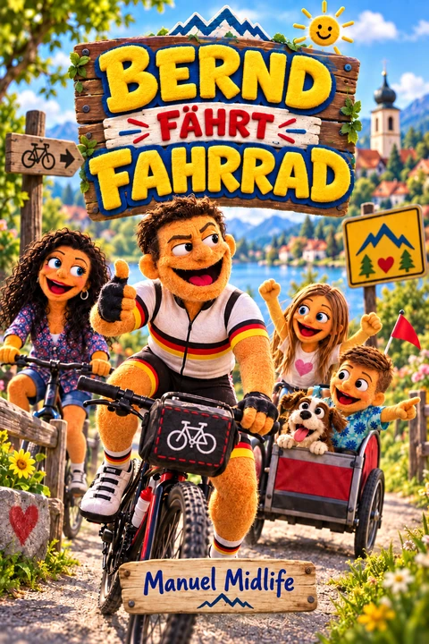 Buchcover: Bernd fährt Fahrrad