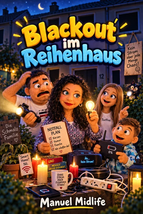 Buchcover: Blackout im Reihenhaus
