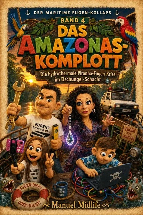 Buchcover: Das Amazonas-Komplott