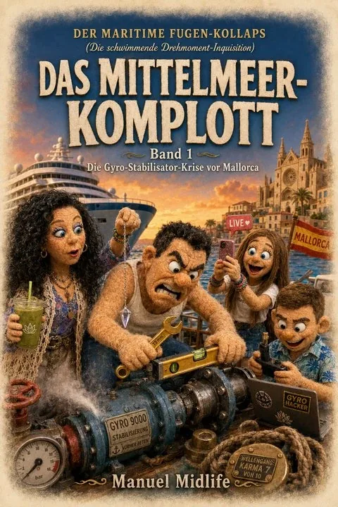 Buchcover: Das Mittelmeer-Komplott