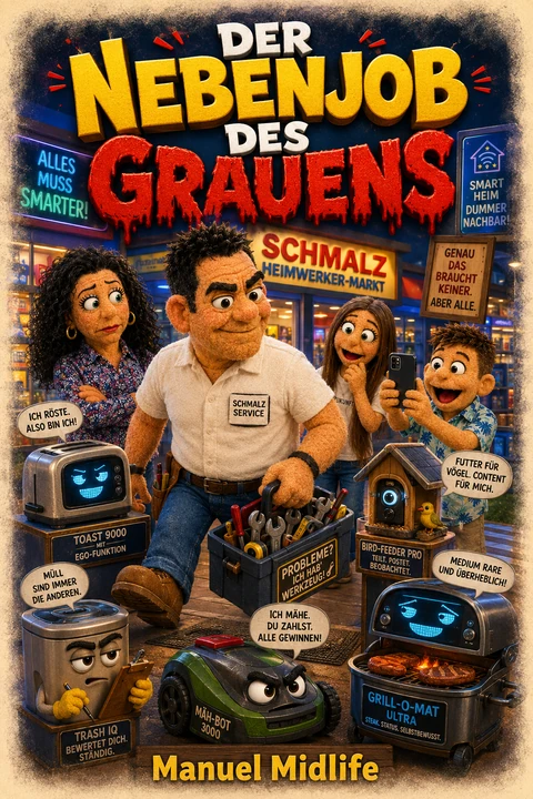 Buchcover: Der Nebenjob des Grauens