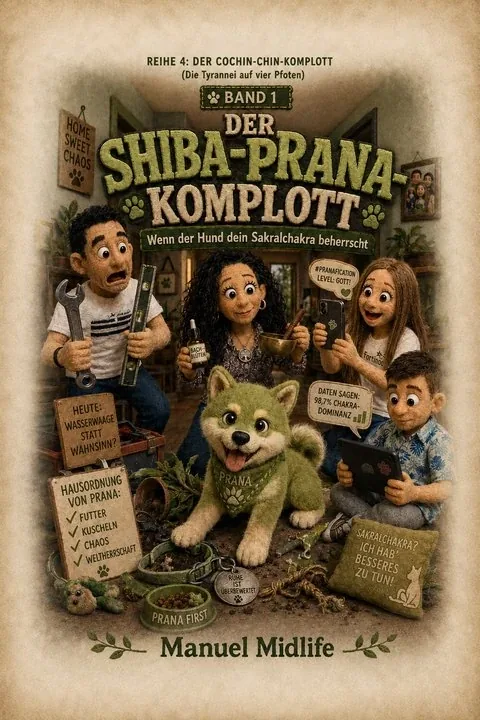 Buchcover: Der Shiba-Prana-Komplott