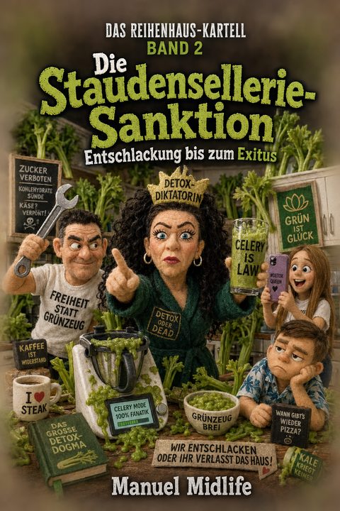 Buchcover: Die Staudensellerie-Sanktion