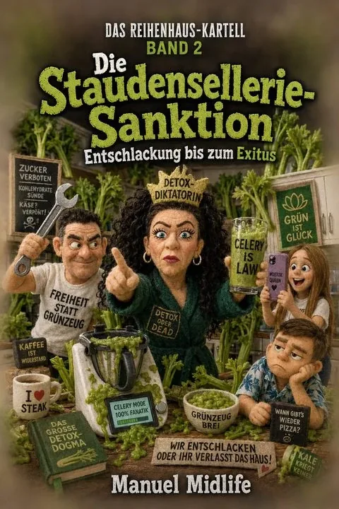 Buchcover: Die Staudensellerie-Sanktion