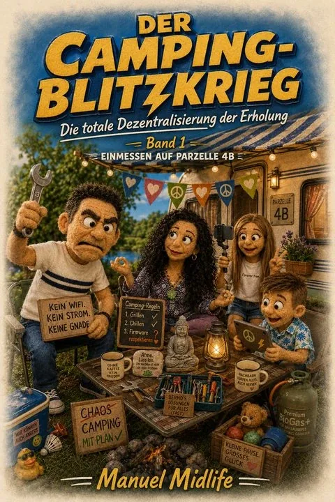 Buchcover: Der Camping-Blitzkrieg