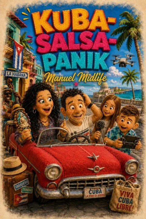 Buchcover: Kuba-Salsa-Panik