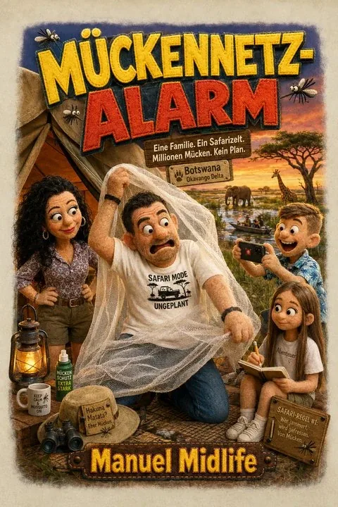 Buchcover: Mückennetz-Alarm