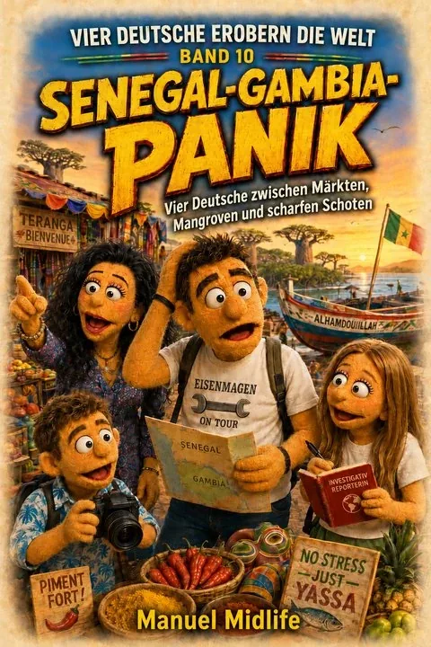 Buchcover: Senegal-Gambia-Panik