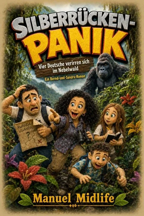 Buchcover: Silberrücken-Panik