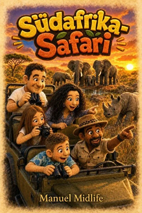 Buchcover: Südafrika-Safari