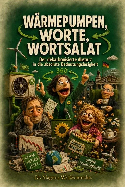 Buchcover: Wärmepumpen, Worte, Wortsalat
